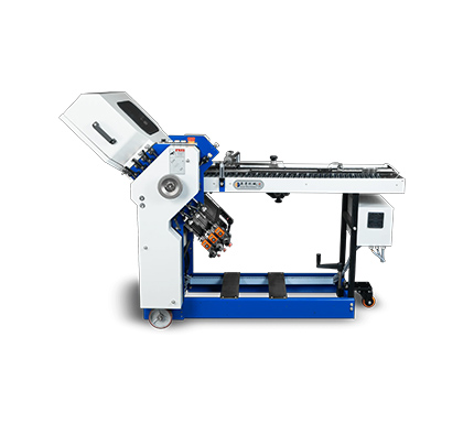 Cross fold machine